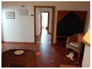 Predel za sedenje v nastanitvi Albergo La Margherita