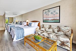 Un pat sau paturi într-o cameră la Maui Kaanapali Villas A420 +22 fotografii