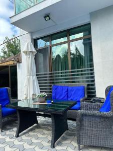 Posezení v ubytování Aparthotel Alfa