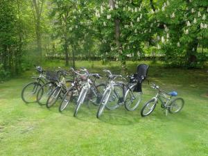 Vožnja bicikla kod ili u okolini objekta Apartamenty Gajówka- rowery, plac zabaw, sauna, jacuzzi