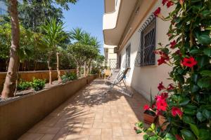 En hage utenfor Casa Don Antonio