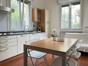 Dapur atau dapur kecil di Appartamento Cavalieri