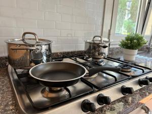 Dapur atau dapur kecil di Appartamento Cavalieri
