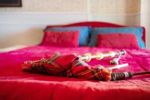 Кровать или кровати в номере Casa Scotland