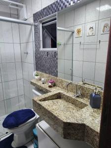 Koupelna v ubytování Sobrado familiar Barbacena + 28 fotografií