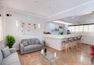 Posezení v ubytování Hotel Nostos