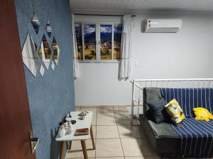 Sobrado familiar Barbacena的休息区