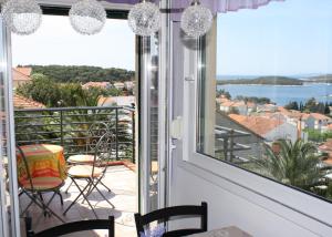 A balcony or terrace at Apartment On Hvar Island