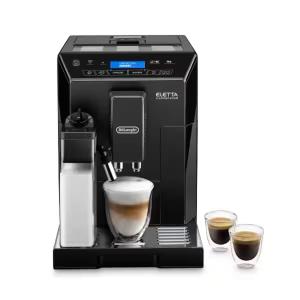 a black coffee maker with two cups of coffee at Modern Quiet 1 bed Flat -Mayfair in London