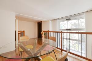 Balkón nebo terasa v ubytování Sant'Ambrogio Design Apartment