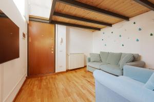 Posezení v ubytování Sant'Ambrogio Design Apartment
