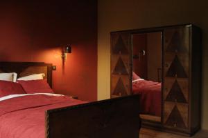 Cama ou camas em um quarto em Lumen7