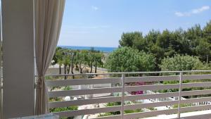 a view from the balcony of a villa at Villa Romana in Leporano Marina