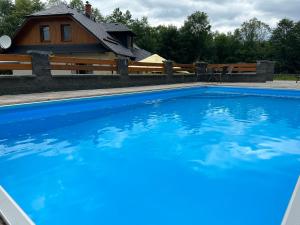 Bazen v nastanitvi oz. blizu nastanitve Ubytování v soukromí s bazénem Tři Splavy