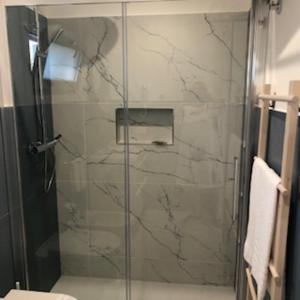 Kúpeľňa v ubytovaní Casale la Macina Residence Scopello