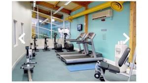 Fitness centrum a/nebo fitness zařízení v ubytování Bertie-by-the-Sea at Hoburne Naish