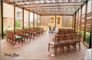 Hotel Habitel Select的休息区