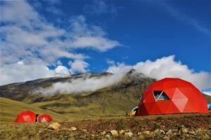 Naturlandskabet i nærheden af campingpladsen