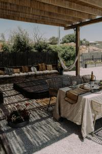 Posezení v ubytování Hippie House היפי האוס + 21 fotografií