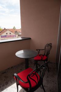 Balkón nebo terasa v ubytování HOTEL GRACIAN