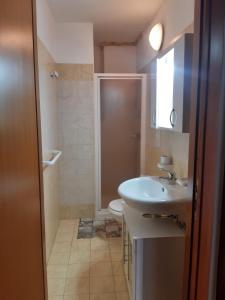 Koupelna v ubytování B&B "Sara"