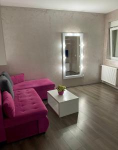 Posezení v ubytování La Apartamento