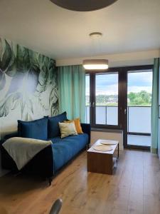Χώρος καθιστικού στο Apartament Augustów ,Arnikowa