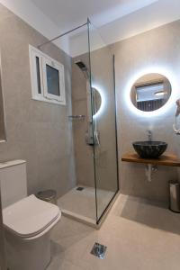Bathroom sa Gaia Apartments