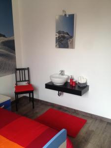 Posezení v ubytování Grandi Cime Guest House