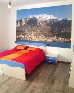Postel nebo postele na pokoji v ubytování Grandi Cime Guest House