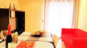 Posezení v ubytování Lloret Beach Apartments