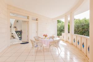 Rõdu või terrass majutusasutuses Villa Atrium