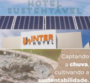 Um certificado, prêmio, placa ou outro documento exibido em Inter Hotel