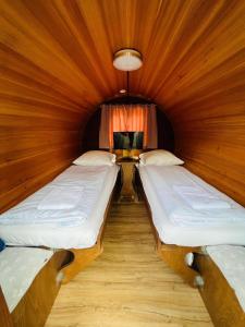 Postel nebo postele na pokoji v ubytování K 357 - Low budget Hotel in Ratekau bei Lübeck