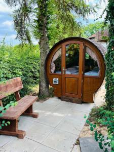 Zahrada ubytování K 357 - Low budget Hotel in Ratekau bei Lübeck