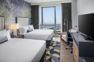 Postel nebo postele na pokoji v ubytování Hotel Indigo Flushing - LaGuardia + 37 fotografií