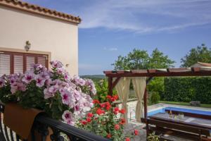 Balkón nebo terasa v ubytování Luna in Marčana (Haus für 4-6 Personen)
