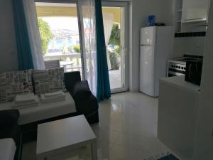 Kuchyň nebo kuchyňský kout v ubytování VILLA JURAS