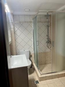 Koupelna v ubytování Casita Dos