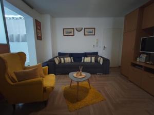 Predel za sedenje v nastanitvi Apartment Bozena Krk