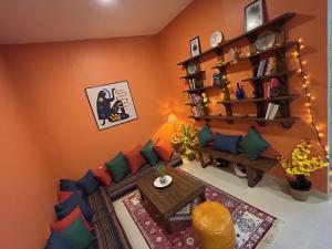 Posezení v ubytování Medusa Home Stay