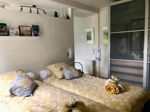 Postel nebo postele na pokoji v ubytování Linden-Jachthoorn