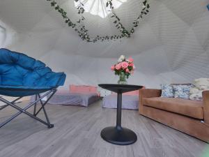 Posezení v ubytování Villa Relax