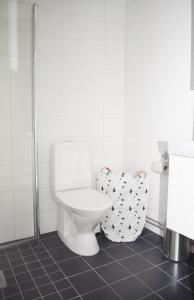 Kylpyhuone majoituspaikassa Apartments Lund