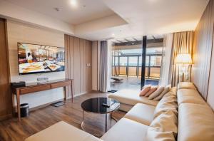 Posezení v ubytování Dyne Oceano Hotel