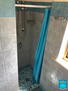 Koupelna v ubytování Blu Mare