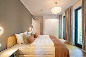Postel nebo postele na pokoji v ubytování Perle pour 2