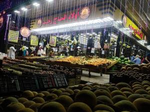 Supermarket nebo jiné obchody v  ubytování v soukromí nebo okolí