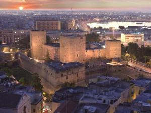 Widok na miasto Bari z tego apartamentu