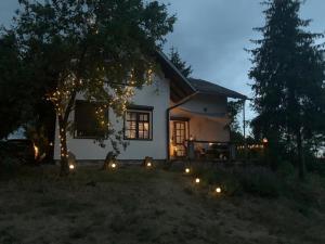 Budynek, w którym mieści się dom wakacyjny
